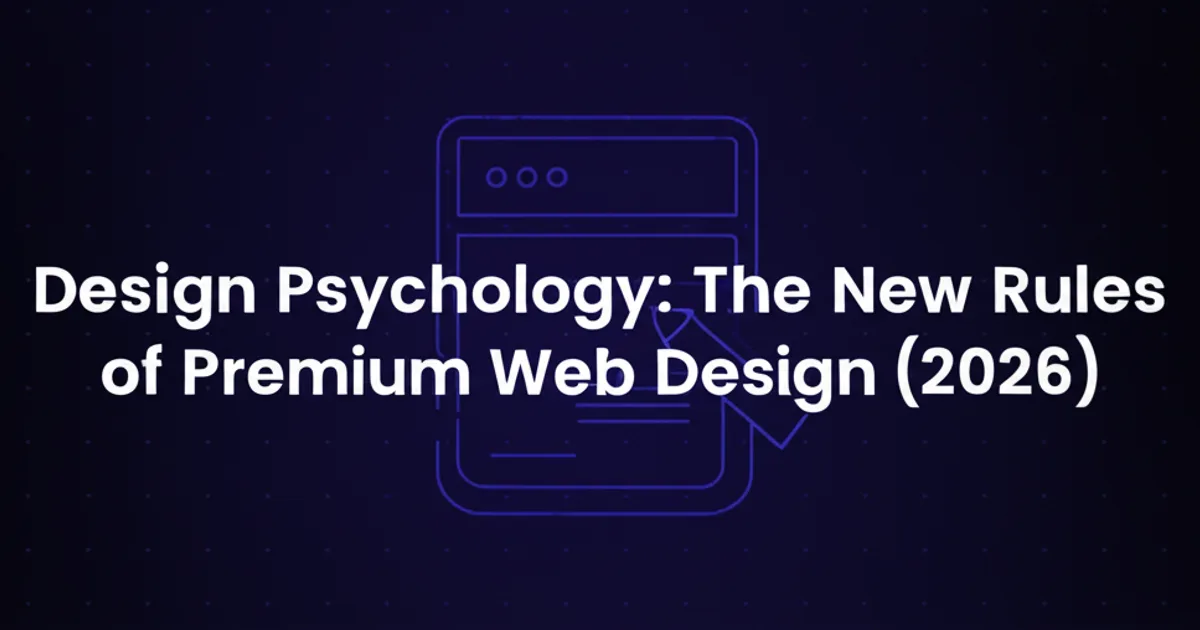 Featured image for Design Psychology: The New Rules of Premium Web Design (2026)