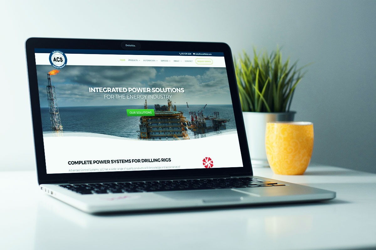 ACS Oilfield professional website design